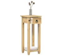 vidaXL Jardinera Corona madera maciza de pino 30x30x73 cm