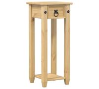 vidaXL Jardinera Corona Soporte de plantas Madera maciza de pino 30x30x73 cm