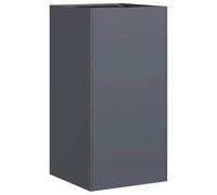 vidaXL Jardinera de acero laminado en frío 40x40x80 cm Antracita