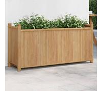 vidaXL Jardinera de bambú 100x30x50 cm