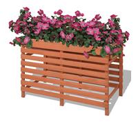vidaXL Jardinera de madera 100x50x71 cm