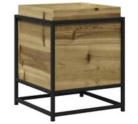 vidaXL Jardinera de madera de pino impregnada 40x40x50 cm