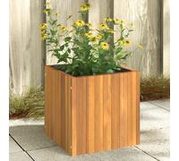 vidaXL Jardinera de madera maciza de acacia 35x35x35 cm