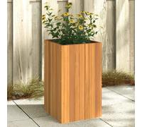 vidaXL Jardinera de madera maciza de acacia 35x35x60 cm