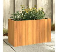 vidaXL Jardinera de madera maciza de acacia 59x27,5x35 cm