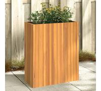 vidaXL Jardinera de madera maciza de acacia Dimensiones 25 x 25 x 25 cm, 35 x 35 x 35 cm, 45 x 45 x 45 cm y mas