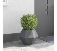 vidaXL Jardinera Gris antracita 50 x 50 x 40 cm Acero