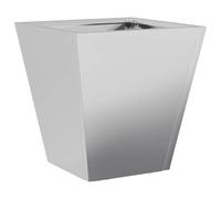 vidaXL Jardinera hexagonal de acero galvanizado 30x30x30 cm