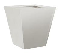 vidaXL Jardinera hexagonal de acero inoxidable 30x30x30 cm