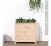 vidaXL Jardinera madera maciza de pino 82,5x40x78 cm