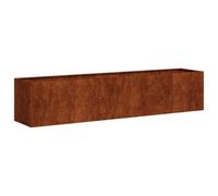vidaXL Jardinera oxidada 200x40x40 cm Acero corten