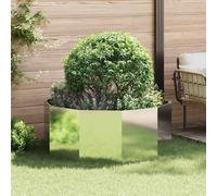 vidaXL Jardinera Plateado 120 x 120 x 50 cm Acero Galvanizado
