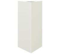 vidaXL Jardinera triangular acero verde oliva 40x34,5x70 cm en color Acero/Verde/Acero/Antracita/Acero/Blanco y más