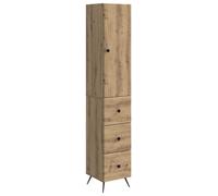 vidaXL, juego de 2 armarios, 34,5 x 34,5 x 90 cm, material de madera