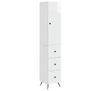vidaXL, juego de 2 armarios, 34,5 x 34,5 x 90 cm, material de madera