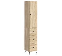 vidaXL, juego de 2 armarios, 34,5 x 34,5 x 90 cm, material de madera
