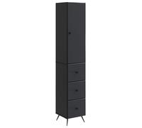 vidaXL, juego de 2 armarios, 34,5 x 34,5 x 90 cm, material de madera, color