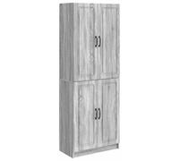 vidaXL, juego de 2 armarios, color gris Sonoma, fabricados en material de madera