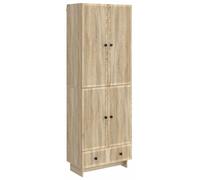 vidaXL, juego de 2 armarios, estilo Sonoma, madera laminada