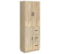 vidaXL, juego de 2 armarios, estilo Sonoma, madera laminada