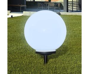 vidaXL Juego de 2 faroles LED de 40 cm con estaca para jardín