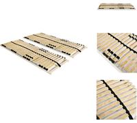 vidaXL Juego de 2 somieres de láminas con 28 láminas, 7 zonas, 70 x 200 cm - Camas y estructuras de cama