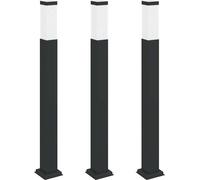 vidaXL Juego de 3 faroles colgantes, 80 cm, color , IP44