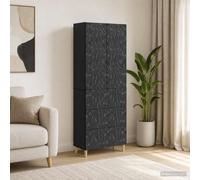 vidaXL, juego de 2 armarios, 66 x 34,5 x 90 cm, material de madera, color