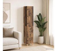 vidaXL Juego de armarios 2 uds. Madera de ingeniería