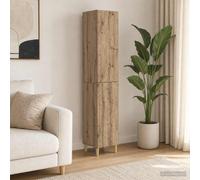 vidaXL Juego de armarios 2 uds. Roble artisan Madera de ingeniería
