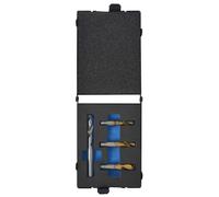 vidaXL Juego de brocas para puntos de soldadura 4 piezas HSS