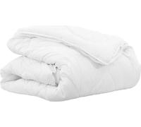 vidaXL: Juego de edredón y funda nórdica 2 en 1, 262 x 242 x 10 cm, invierno, poliéster, blanco