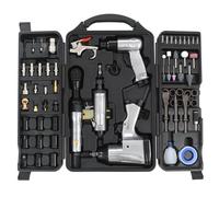 vidaXL Set Herramientas Neumáticas 70 Piezas Pistola Carraca Amoladora Impacto