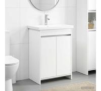 vidaXL Juego de muebles de baño Blanco 81 x 40 x 84,5 cm