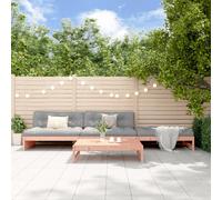 vidaXL Juego de muebles de jardín 4 pzas madera maciza abeto Douglas