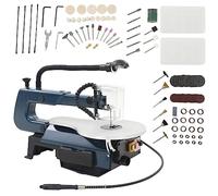 vidaXL Juego de sierra de calar 108 piezas 125 W 252 mm Bricolaje