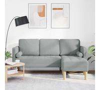 vidaXL Juego de Sofá con cojín Poliéster, Sofá modular elegante, asientos acolchados duraderos, diseño rectangular moderno, mueble versátil para interiores