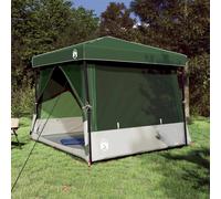 vidaXL Juego de Tienda de Camping 2 uds. 5 persona Verde