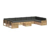 vidaXL Juegos de sofás 11 uds.
