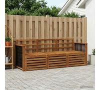 vidaXL Juegos de sofás 3 uds. Madera de Acacia Sólida