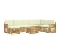 vidaXL Juegos de sofás Madera de Acacia Sólida