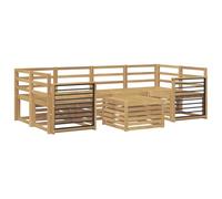 vidaXL Juegos de sofás Madera de Acacia Sólida