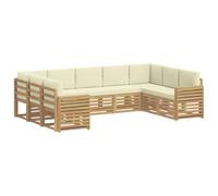 vidaXL Juegos de sofás Madera de Acacia Sólida