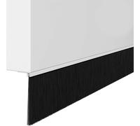 vidaXL Juntas de burlete para puertas, autoadhesivas, 12 unidades, 100 cm, aleación de aluminio
