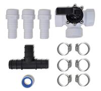 vidaXL Kit de derivación para calentador solar de piscina