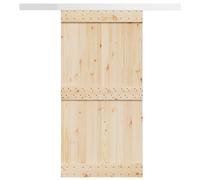 vidaXL Kit de herrajes para Puertas correderas aleación de Aluminio, herrajes para Puertas corredizas, Rodillos para Puertas corredizas, Sistema de Puertas corredizas