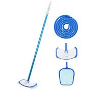 vidaXL Kit de mantenimiento de piscina 4 piezas
