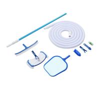 vidaXL Kit de mantenimiento de piscina 9 piezas