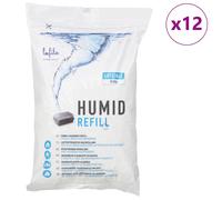 vidaXL Lafita Absorbentes de humedad de recambio 12 unidades 900 g