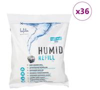 vidaXL Lafita Absorbentes de humedad de recambio 36 unidades 450 g